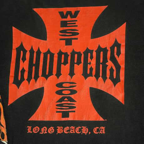 WEST COAST CHOPPERS "RED LOGO" LS JESSE WHO? FITS LIKE X-LARGE 2104