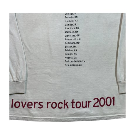 SADE "LOVERS ROCK TOUR 2001" LS FITS LIKE X-LARGE 2153