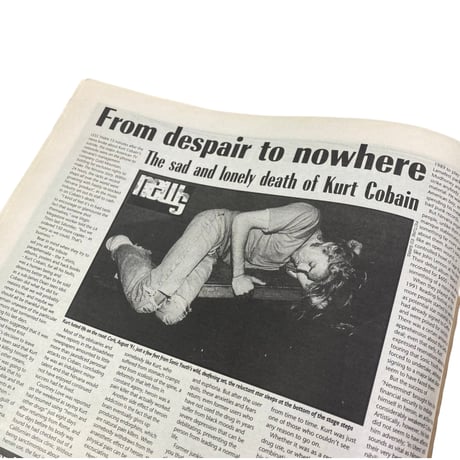 1994 NME MAGAZINE NIRVANA KURT COBAIN MEMORIAL ISSUE