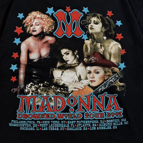 MADONNA "DROWNED WORLD TOUR 2001" FITS LIKE X-LARGE 2141