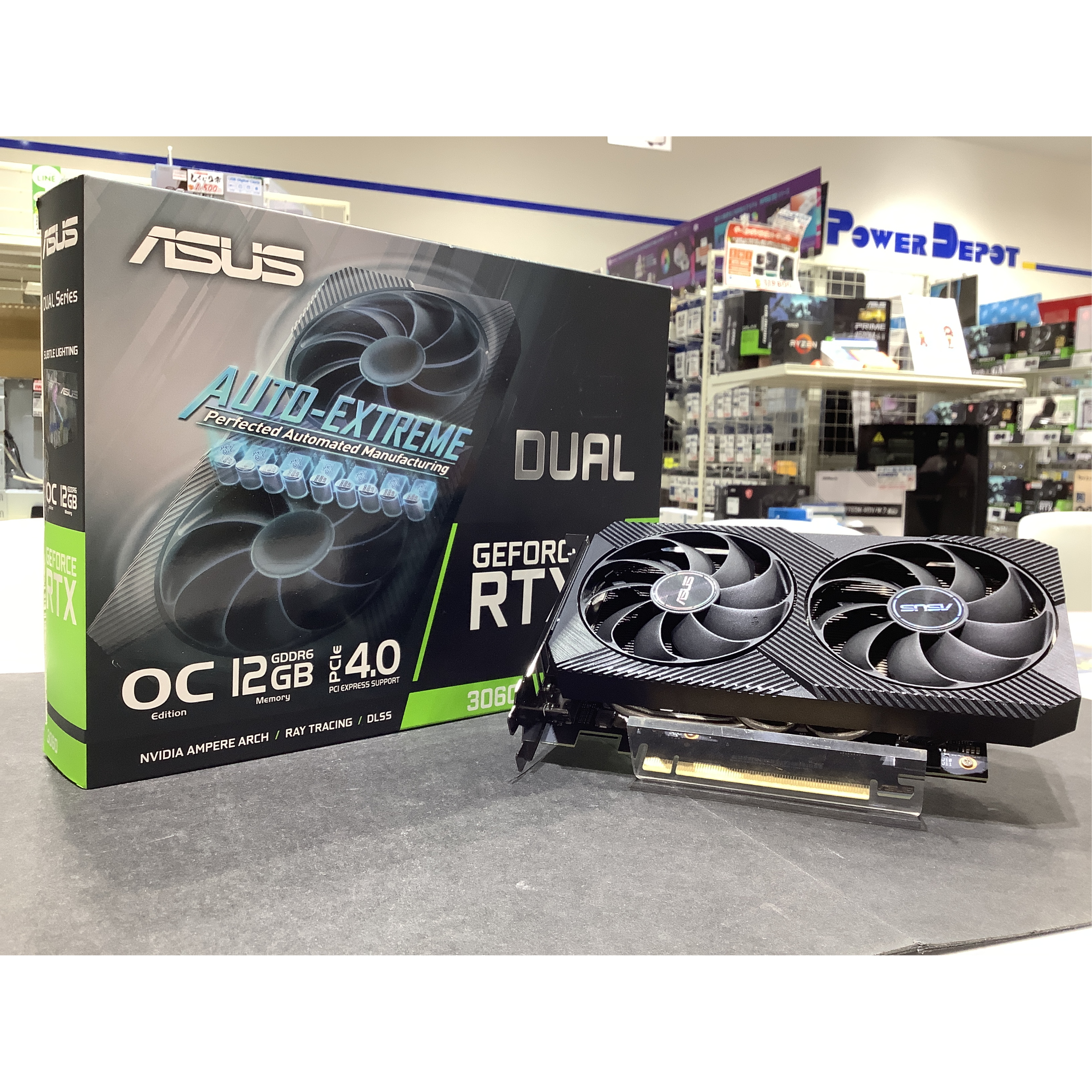 【中古】 ASUS GeForce RTX3060 12GB 中古】ASUS GeForce RTX3060 12GB DUAL-RTX3060-O12G