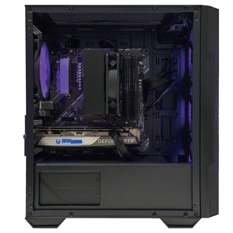 【イングス RTX4060Tiモデル】 Ryzen7 / RTX4060Ti / メモリ32GB / SSD 1TB / ミニタワー / ブラック