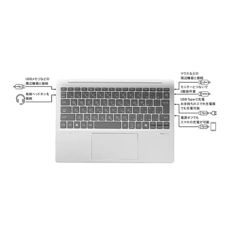 新生活におすすめ！HP Pavilion Aero 13-bg 13.3インチ 軽量990g Bluetoothマウス付属！　ナチュラルシルバー