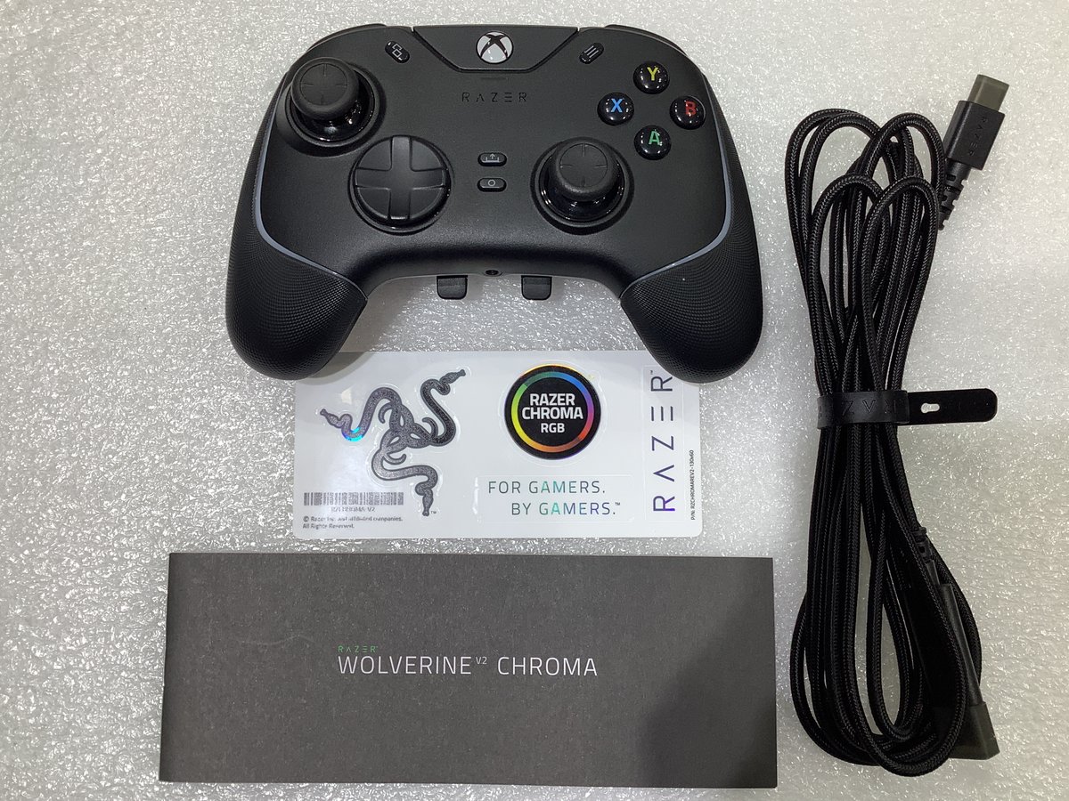 Razer - razer wolverine v2 chroma 中古 中古】RAZER WOLVERINE V2 CHROMA | デジタルショップ パワーデポ