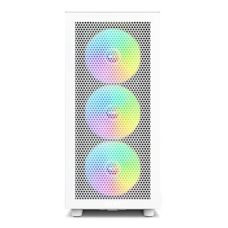 NZXT H7 Flow RGB White  CM-H71FW-R1