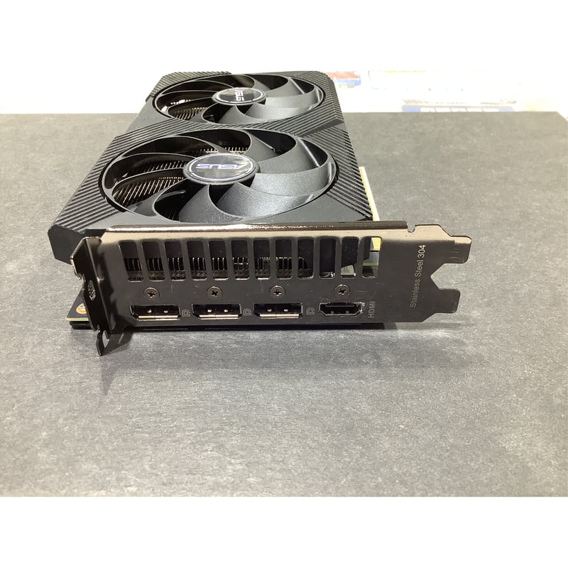 中古】ASUS GeForce RTX3060 12GB DUAL-RTX3060-O12G