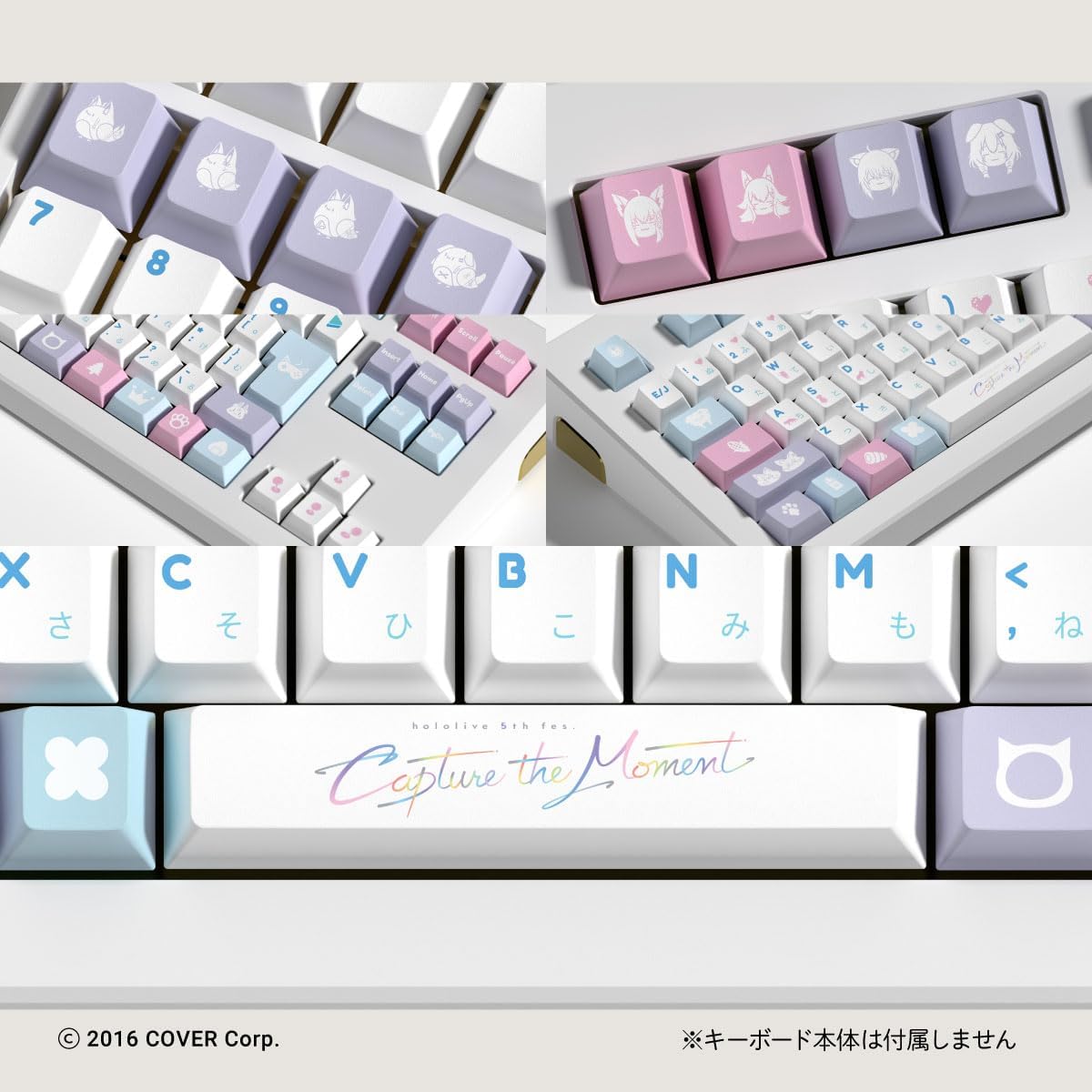 【未開封】HYTE HOLOLIVE GAMERS CTM KEYCAPS hololive GAMERS Capture the Moment Keycaps | HYTE