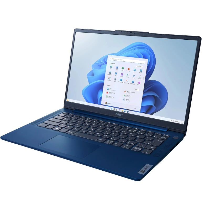 NEC LAVIE PC-N1455HAL ノートパソコン　付属品有 NEC LAVIE N14 Slim N1455/HAL PC-N1455HAL ネイビーブル