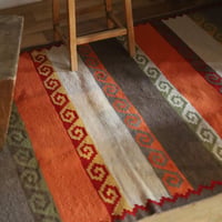 Qashqai Wool Kilim   183 x 124 cm / No.1340