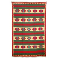 Qashqai Wool Klim 190x120cm/　No,1312