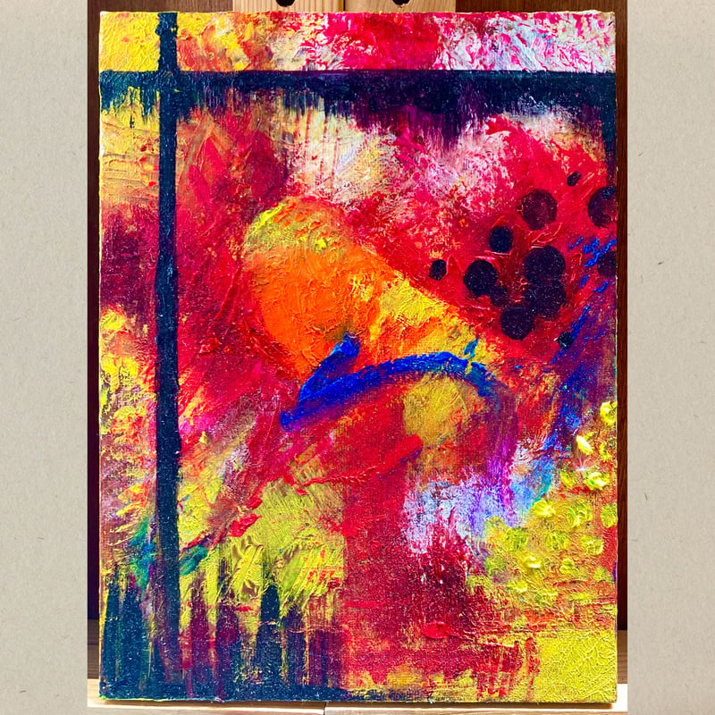 愛、哀、相 』 アート 油絵 | art_okaki