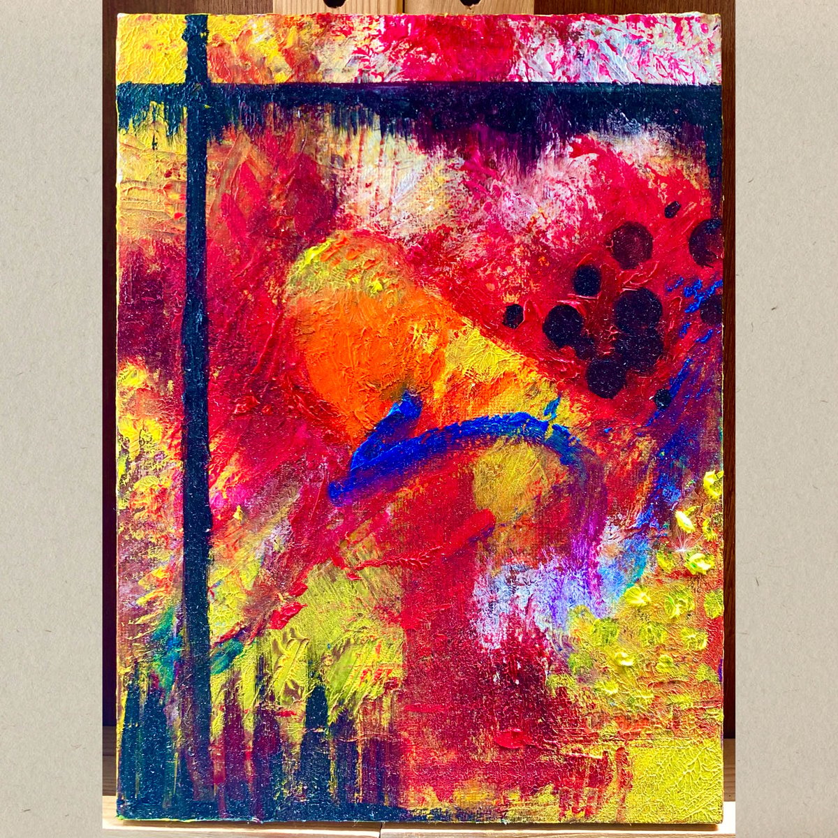 愛、哀、相 』 アート 油絵 | art_okaki