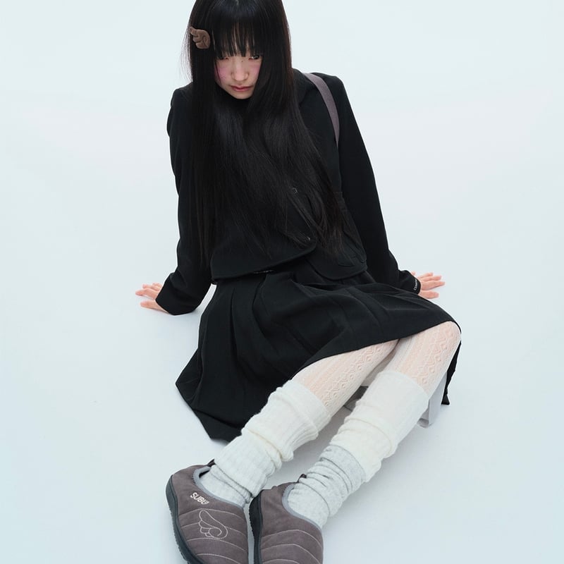 SUBU x COYSEIO ANGEL WING PADDING SHOES CHARCOA SUBU x COYSEIO ANGEL WING PADDING SHOES CHARCOA