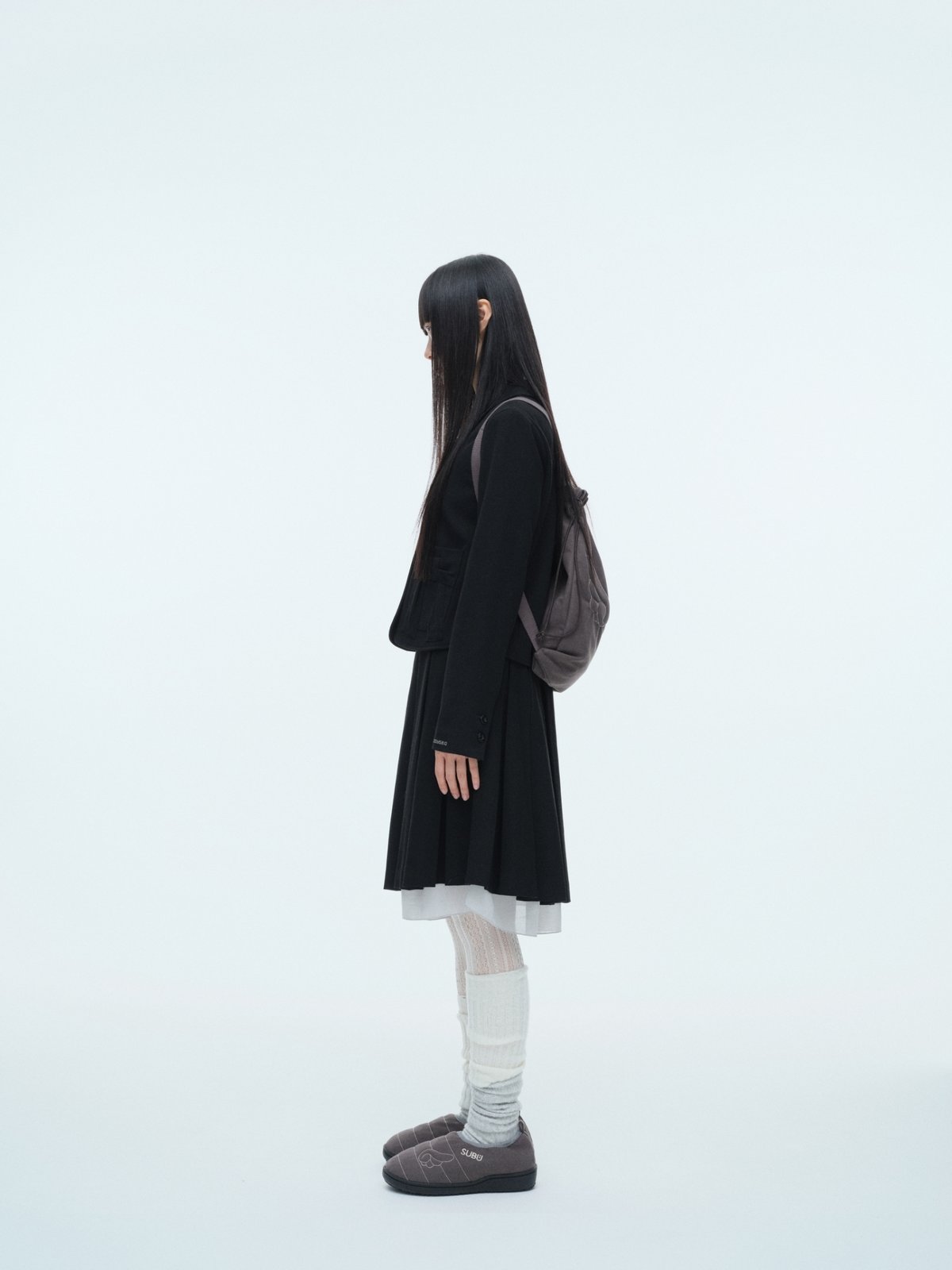 SUBU x COYSEIO ANGEL WING PADDING SHOES CHARCOA SUBU x COYSEIO ANGEL WING PADDING SHOES CHARCOA