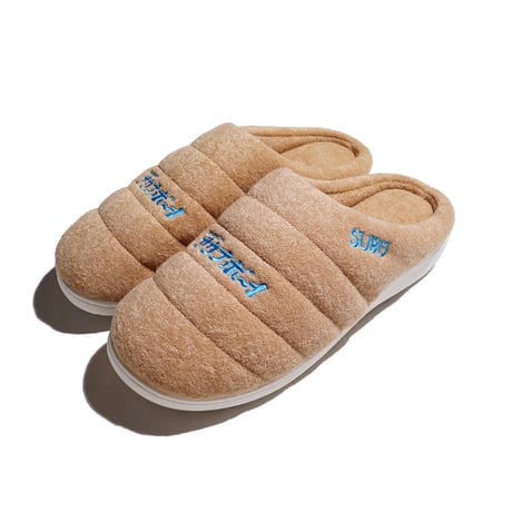 SUBU x サウナボーイ パイルサンダル BEIGE