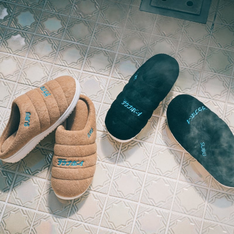 SUBU x サウナボーイ パイルサンダル BEIGE | SUBU ONLINE STORE SUBU x サウナボーイ パイルサンダル BEIGE | SUBU ONLINE STORE