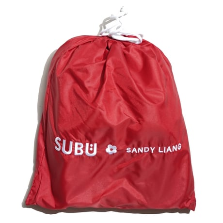 SUBU x SANDY LIANG SLIPPERS IN RED