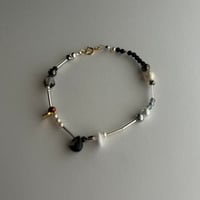 silver gold bracelet