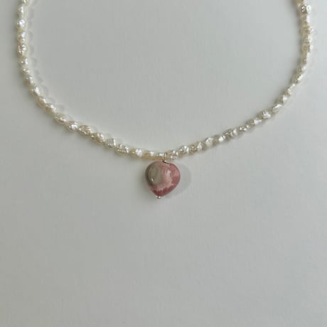mini heart necklace