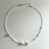 ribbon butterfly necklace