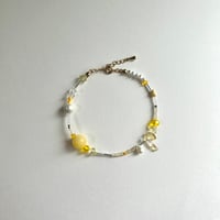 yellow perl bracelet