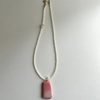 pink point necklace