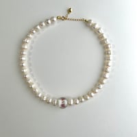 flower point necklace