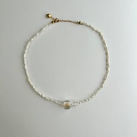gold point necklace