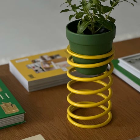 gardening-03035　Color Spring Pot Stand, Pot No. 4