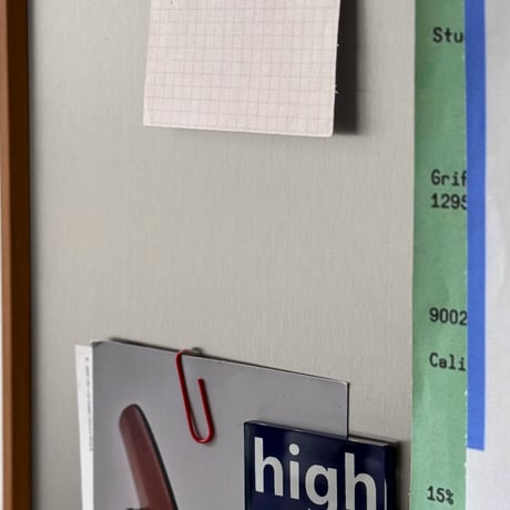 board-03009　Stainless Magnetboard 50×40