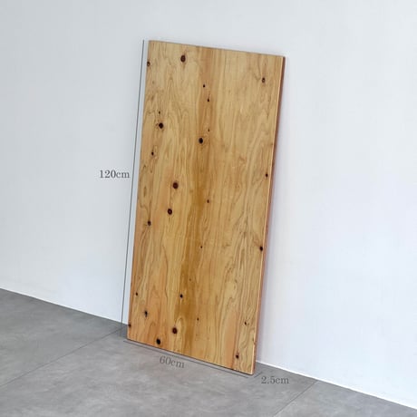 table-03207　Larch Plywood Desktop, 120cmx60cm