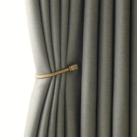 curtain-03010　Cylinder Holdback Curtain Holder/Set of 2