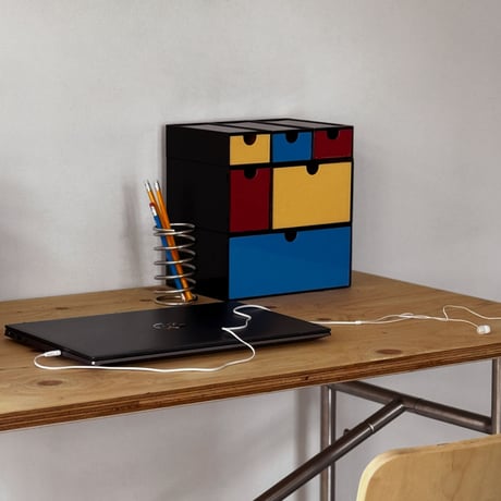 box-03093　Bauhaus Color Drawer Box