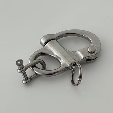 keyring-03003　Stainless Steal Snap Shackle×Straight Shackle  Keyhook