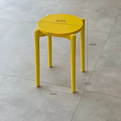 stool-03054　Reinforced Plastic Round Stool