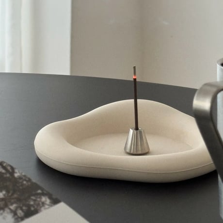 incenseholder-03090　Silicone Nuance Plate Incense Holder