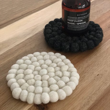 coaster-03010　Coaster Wool Felt Ball 10cm