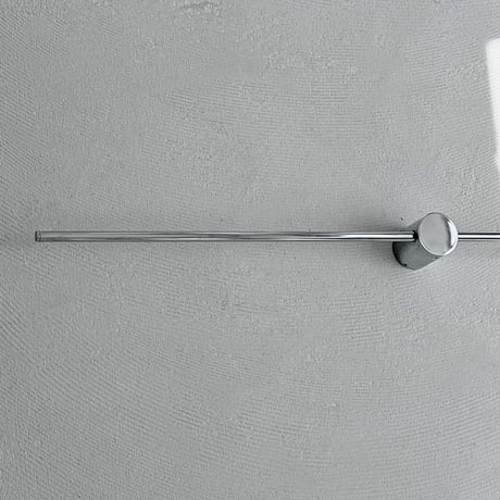 wall-03054　Silver Slide Line Towel Hanger 60cm/80cm