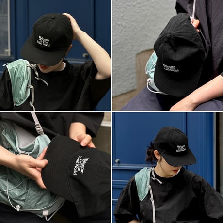 cap-03003　Welcome To The Real World Embroidery Cap