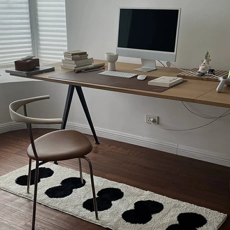rug-03061　Twindot Bicolor Long Rug 40×120/50×160