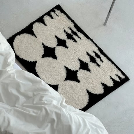 mat-03090　Oval Gradient Rug 50×80