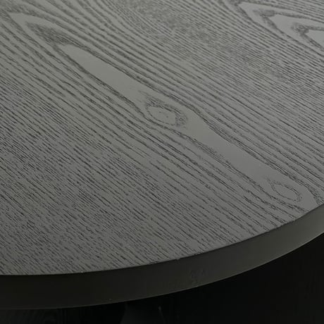 table-03078　Geometric Black Side Table