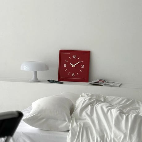 clock-03091　Color Panel Square Wall Clock