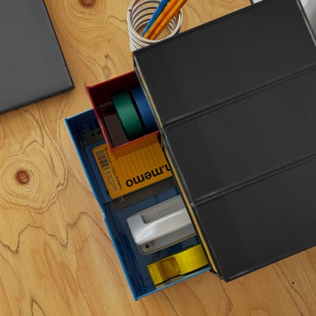 box-03093　Bauhaus Color Drawer Box