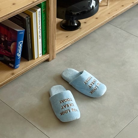 slipper-03010　YOU LOOK GREAT TODAY Room Shoes Slippers