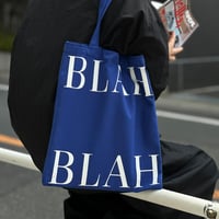 bag-03121　BLAH Color Tote Bag Blue / Green / Yellow