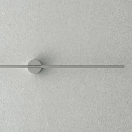wall-03087　White Slide Line Towel Hanger 60cm