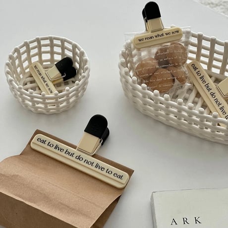 kitchen-03041　Lettering Clips/Set of 4