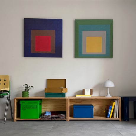 poster-03155　Gradation Square Wall Art 70×70cm