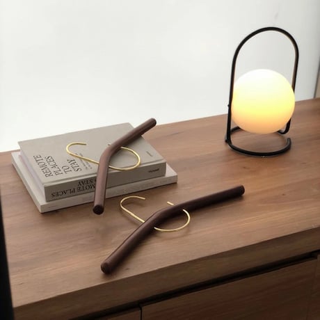 wall-03061　C Curve Wood Hanger